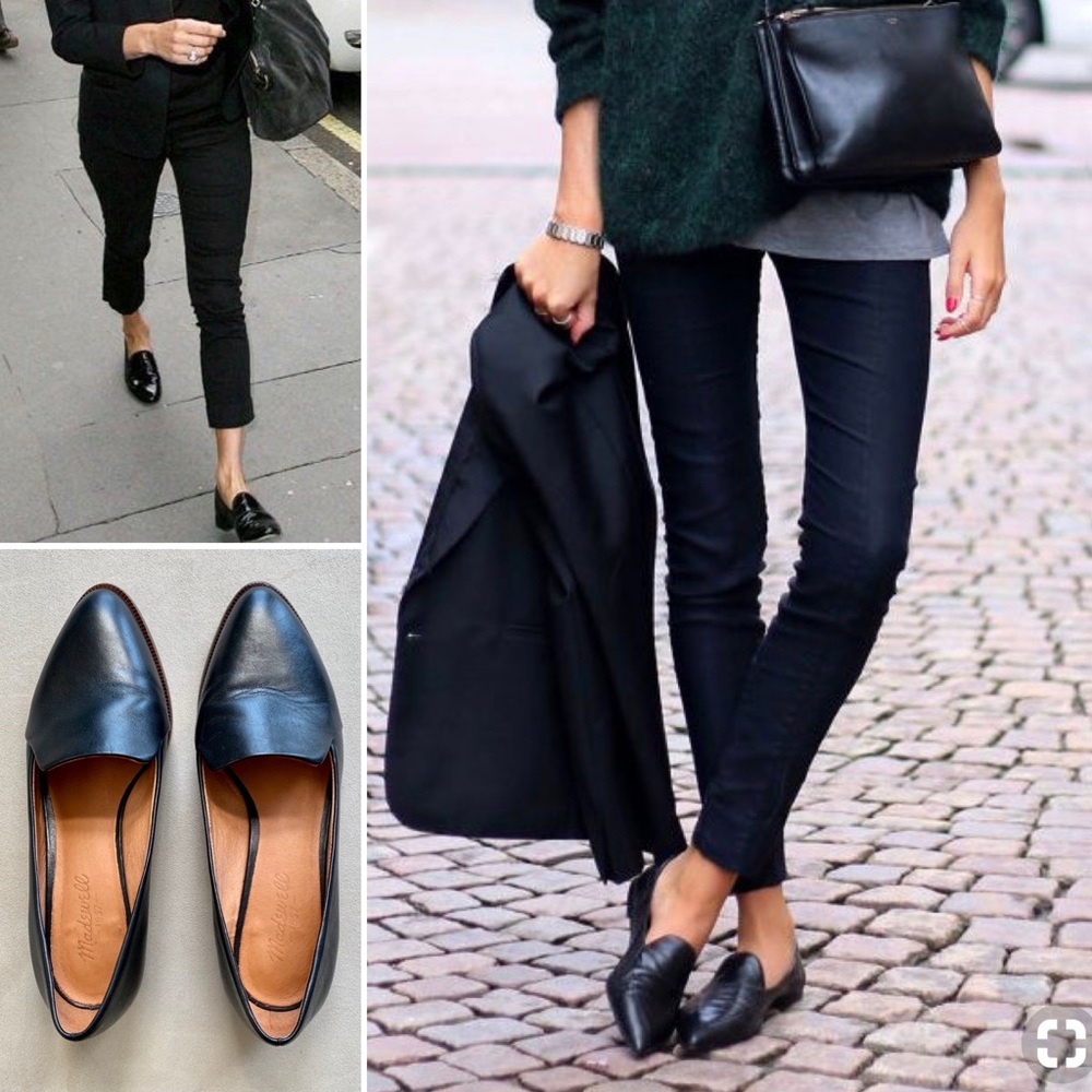 Madewell leather Loafers size 7 EUC